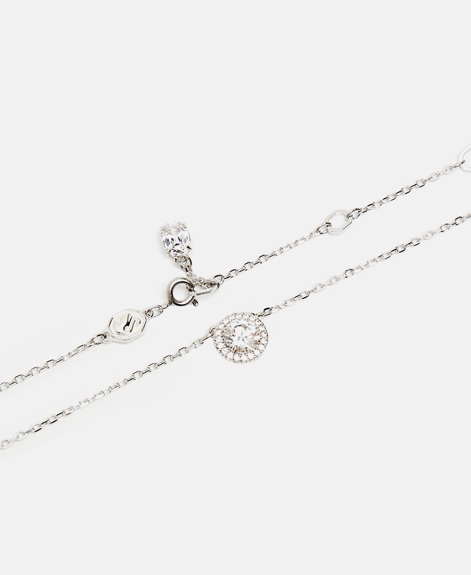 Swarovski řetízek s přívěskem Stříbrná 2