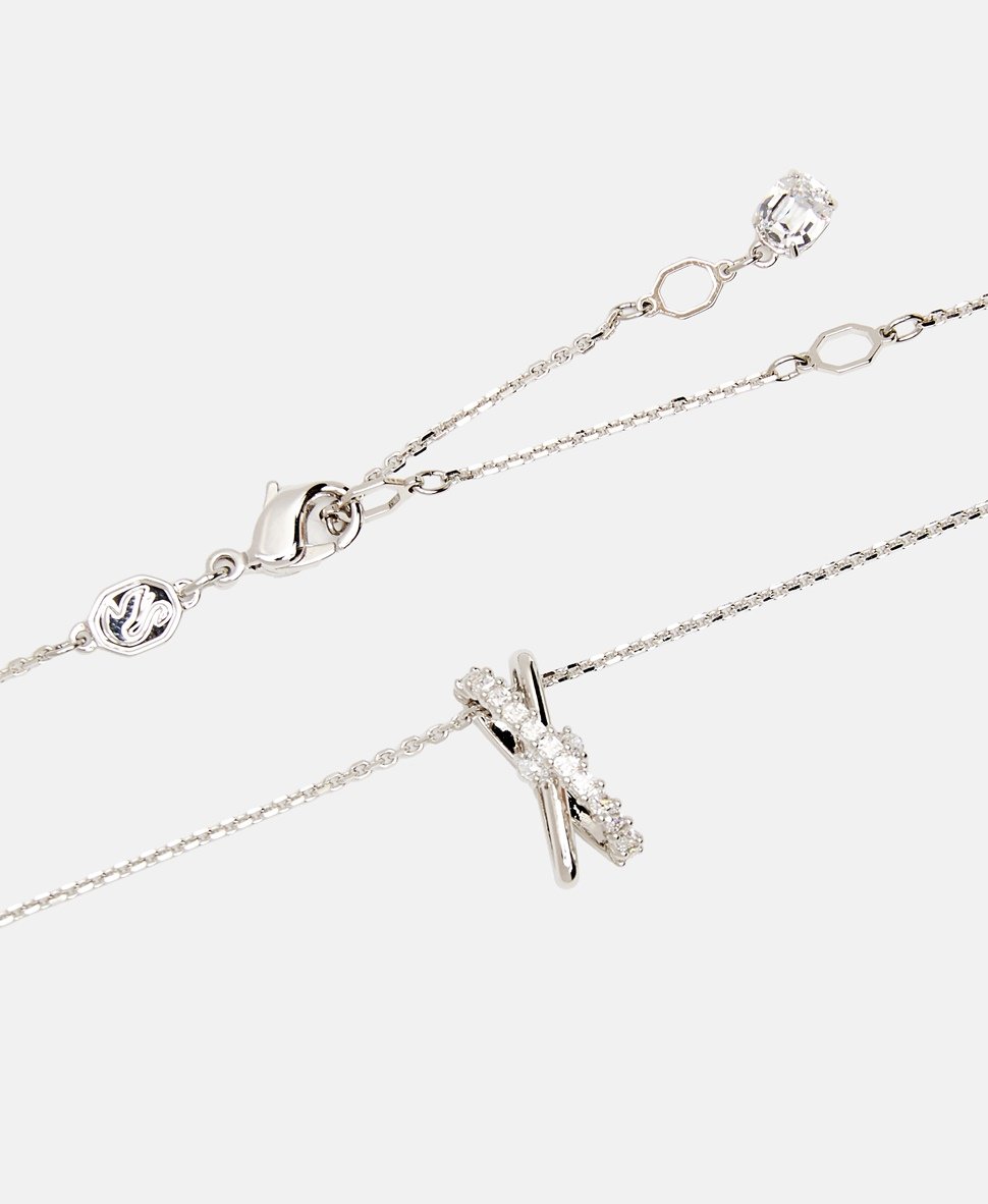 Swarovski řetízek s přívěskem Stříbrná 2