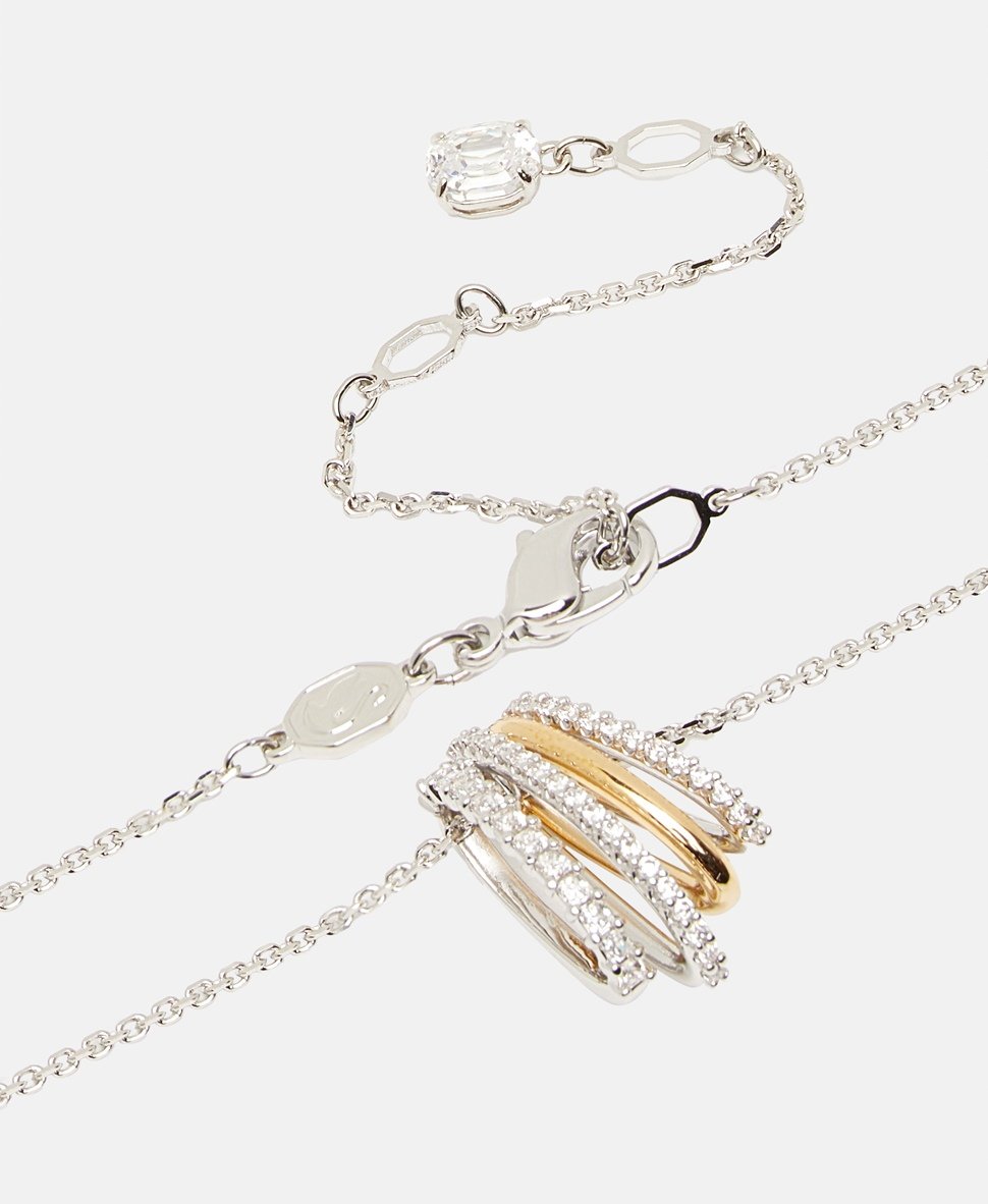 Swarovski řetízek s přívěskem Stříbrná 2