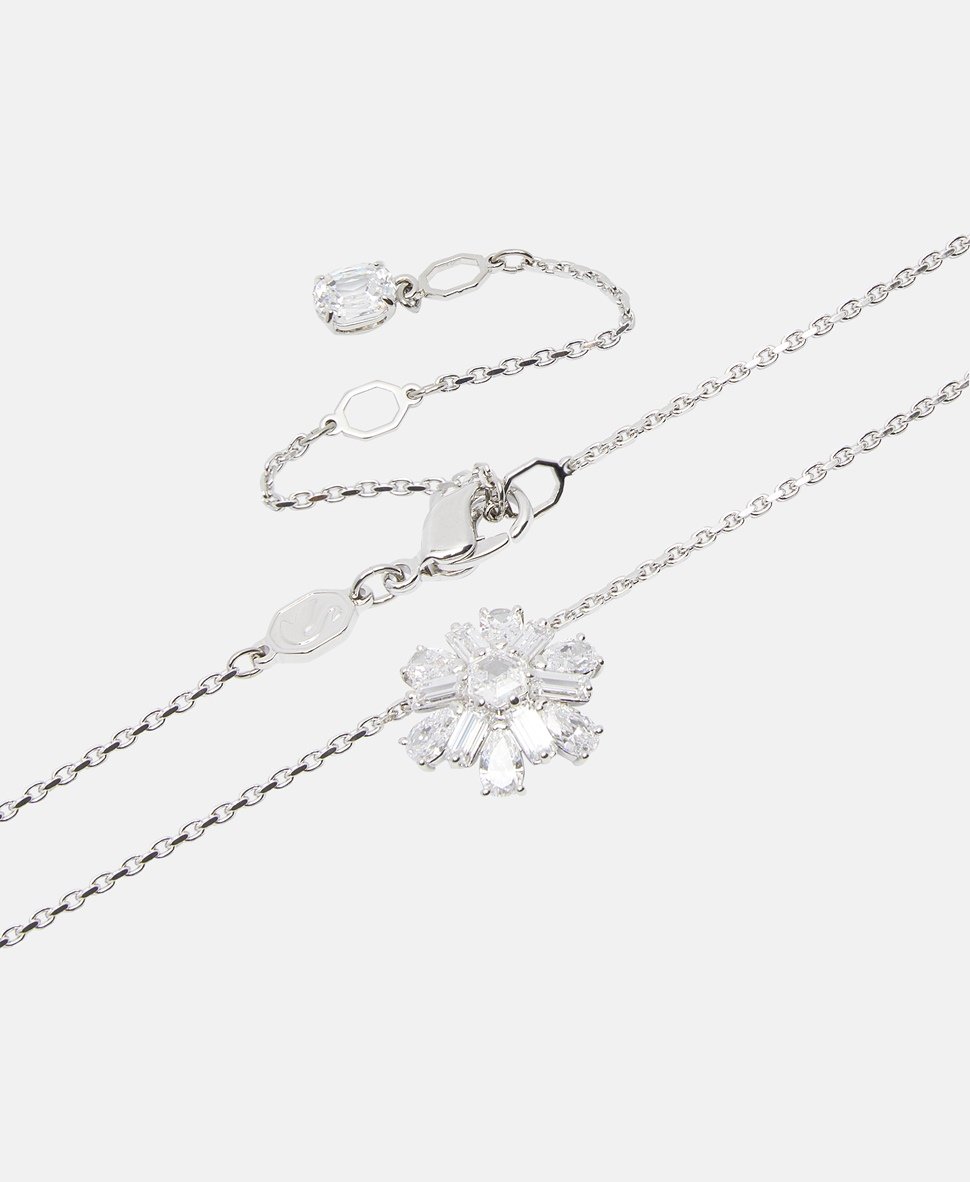 Swarovski řetízek s přívěskem Stříbrná 2