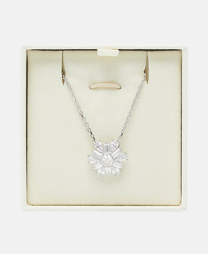 Swarovski řetízek s přívěskem Stříbrná 3