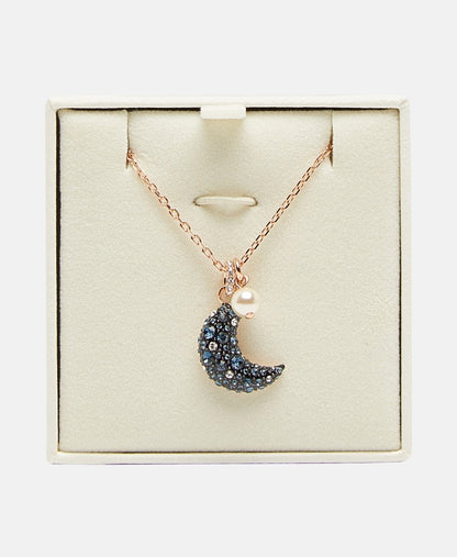 Swarovski řetízek s přívěskem Růžově zlatá 3