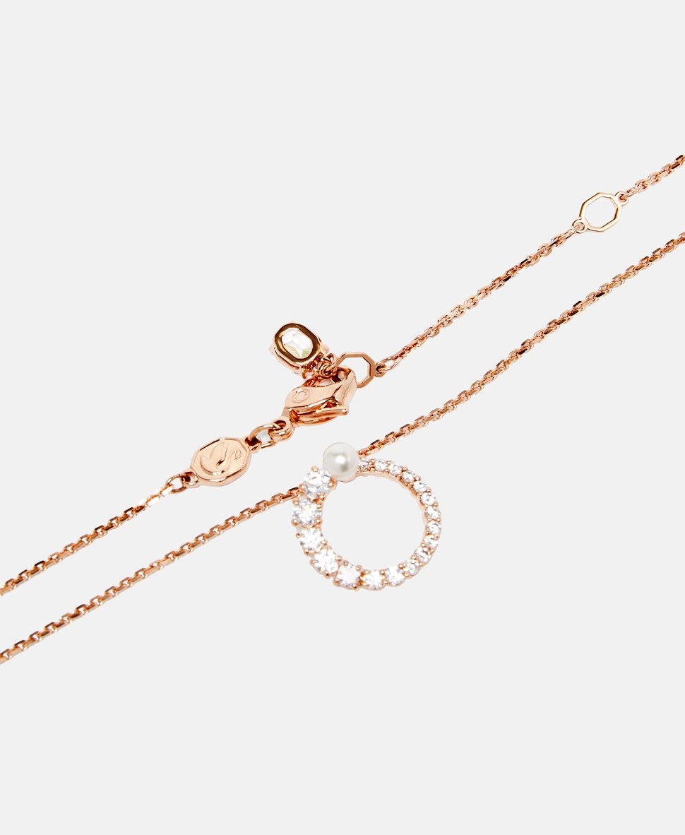 Swarovski řetízek s přívěskem Zlatá 2