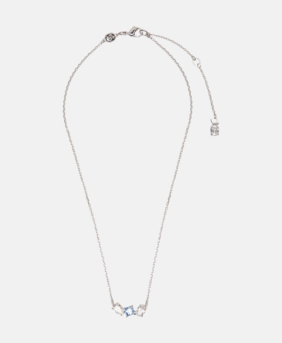 Swarovski řetízek s přívěskem Stříbrná 1