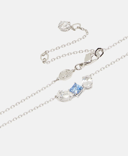 Swarovski řetízek s přívěskem Stříbrná 2