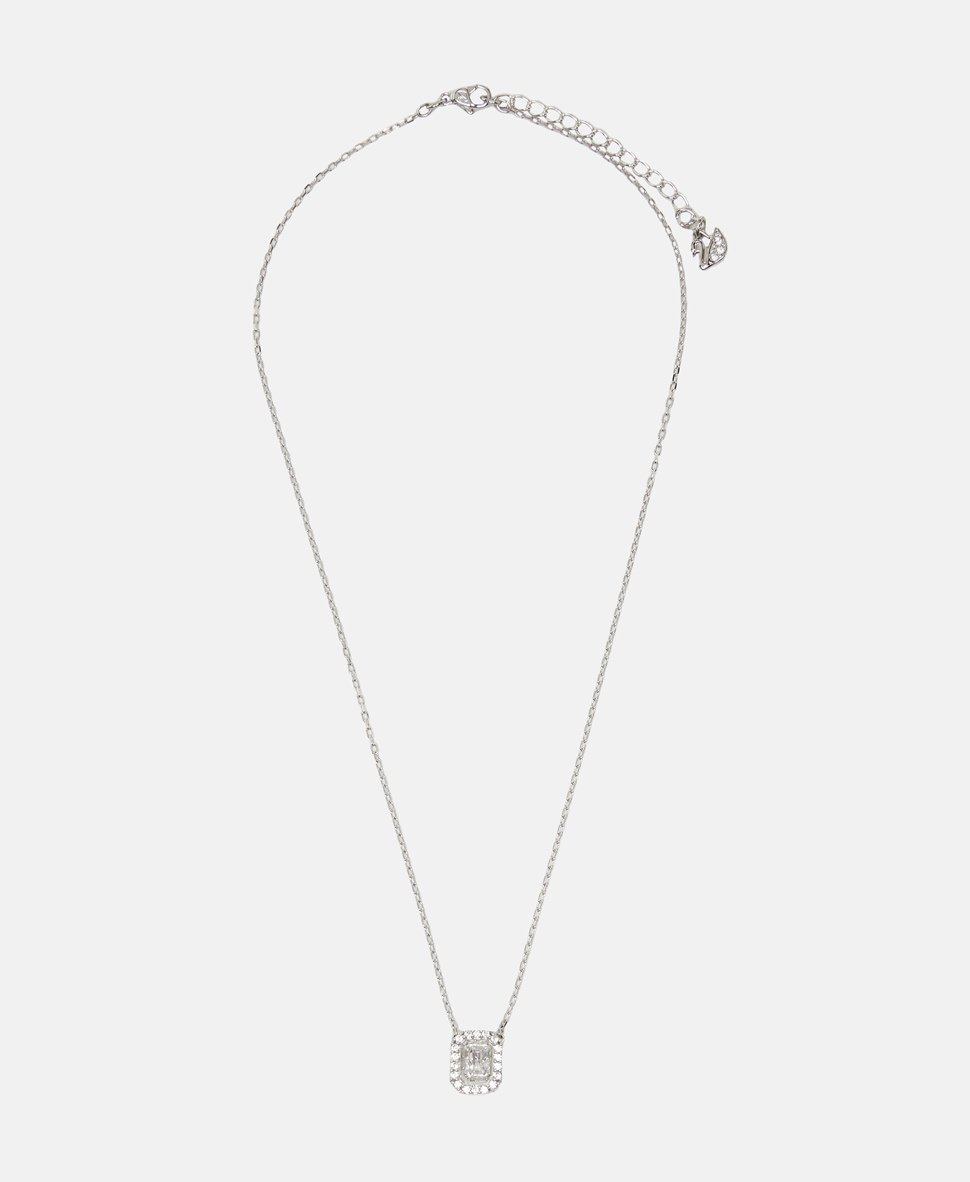 Swarovski řetízek s přívěskem Stříbrná 1