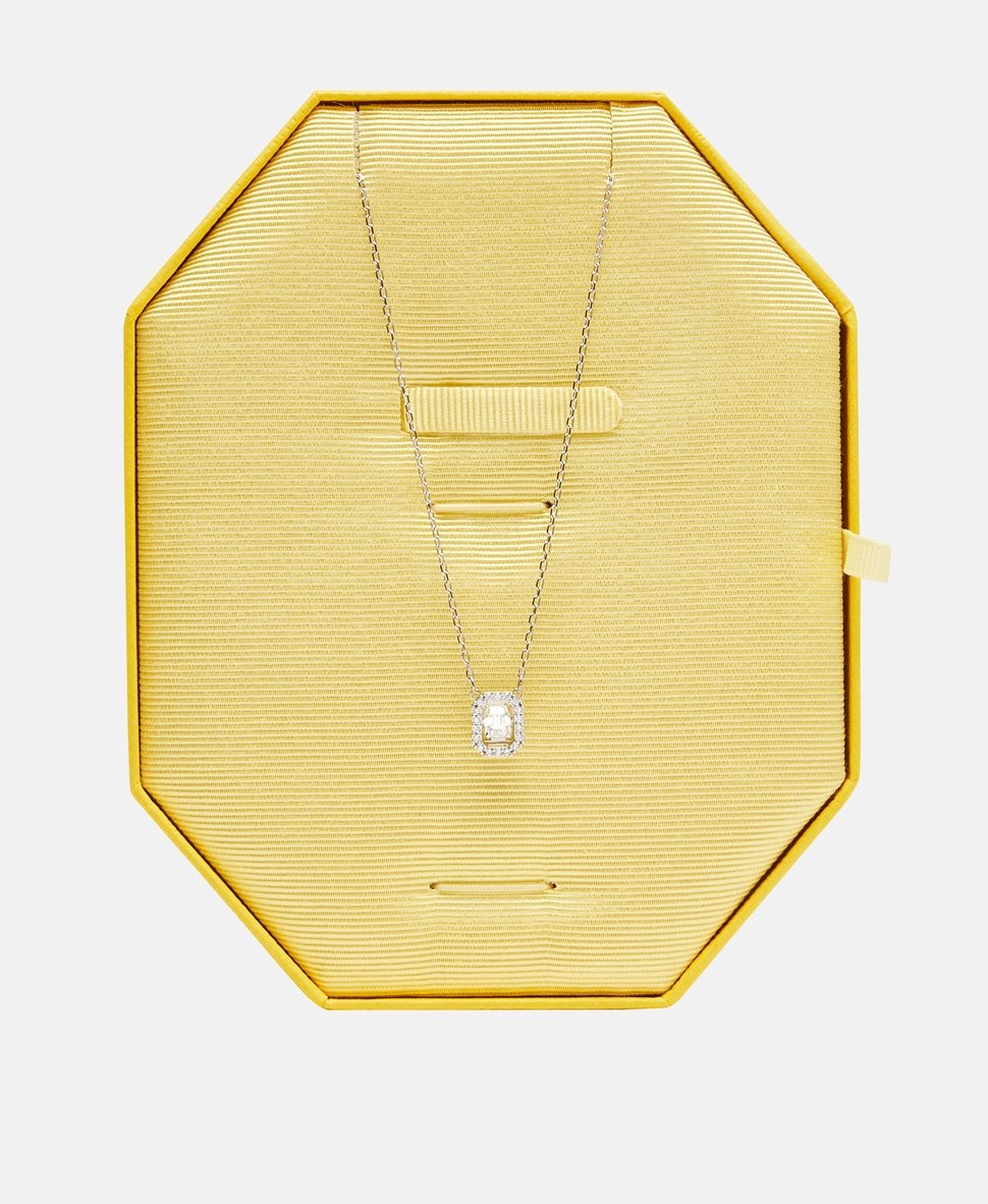 Swarovski řetízek s přívěskem Stříbrná 3