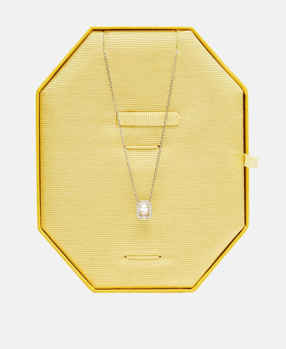 Swarovski řetízek s přívěskem Stříbrná 3