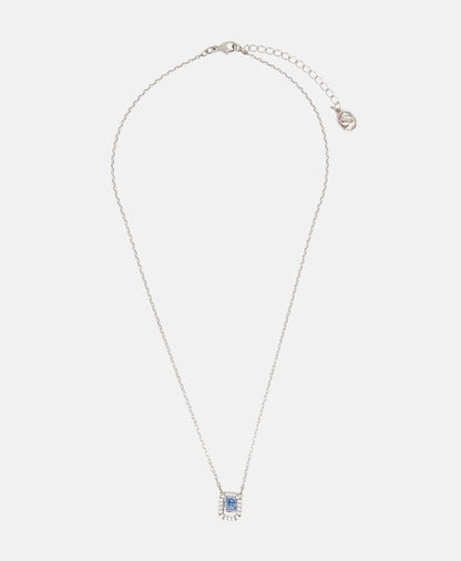 Swarovski řetízek s přívěskem Stříbrná 1