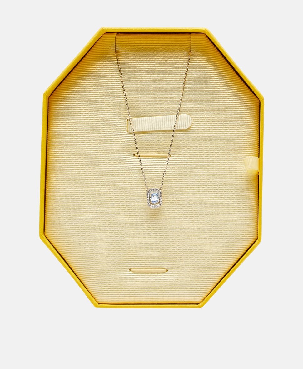 Swarovski řetízek s přívěskem Stříbrná 3