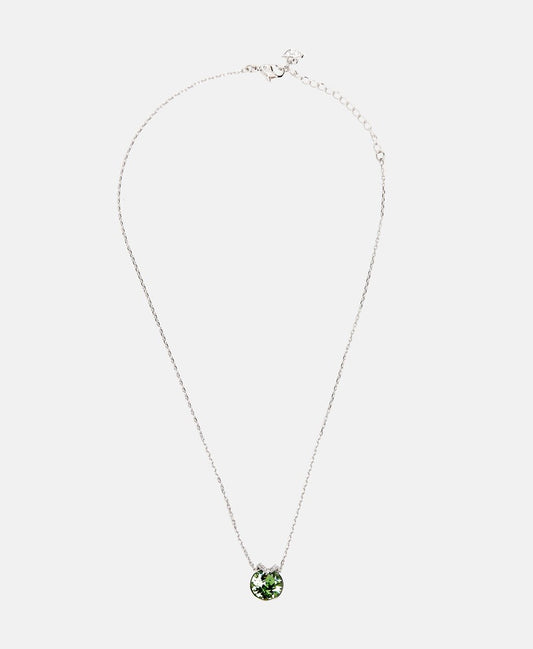 Swarovski řetízek s přívěskem Stříbrná 1