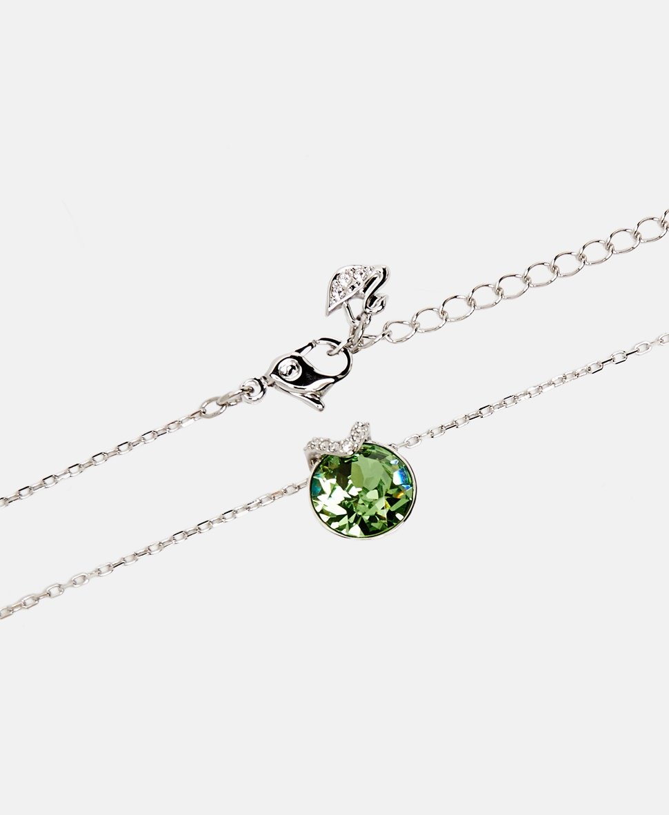 Swarovski řetízek s přívěskem Stříbrná 2