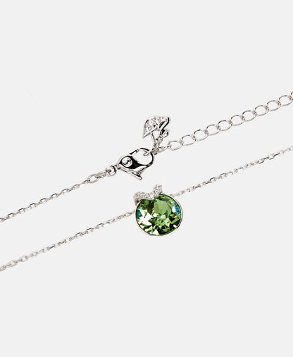 Swarovski řetízek s přívěskem Stříbrná 2