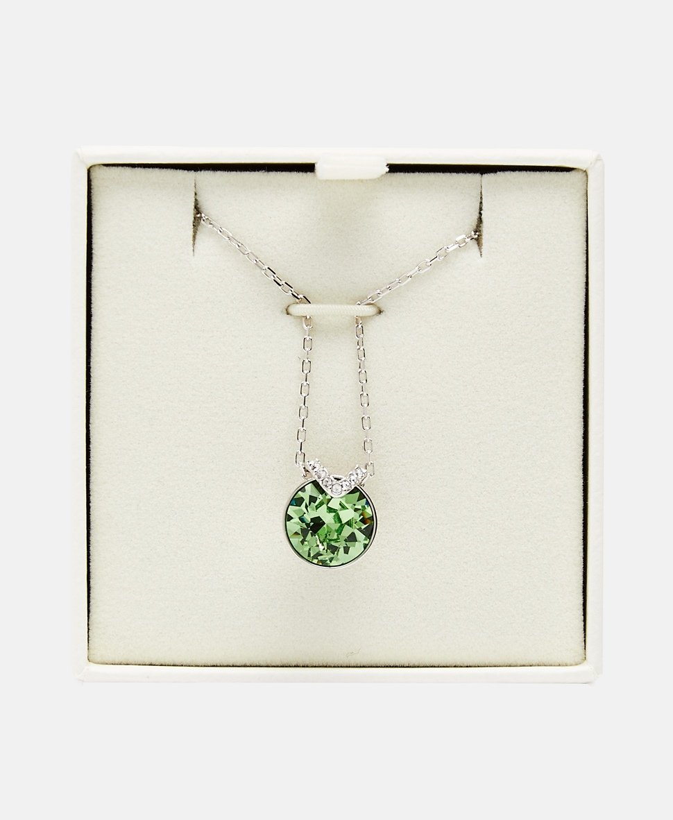 Swarovski řetízek s přívěskem Stříbrná 3