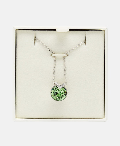 Swarovski řetízek s přívěskem Stříbrná 3