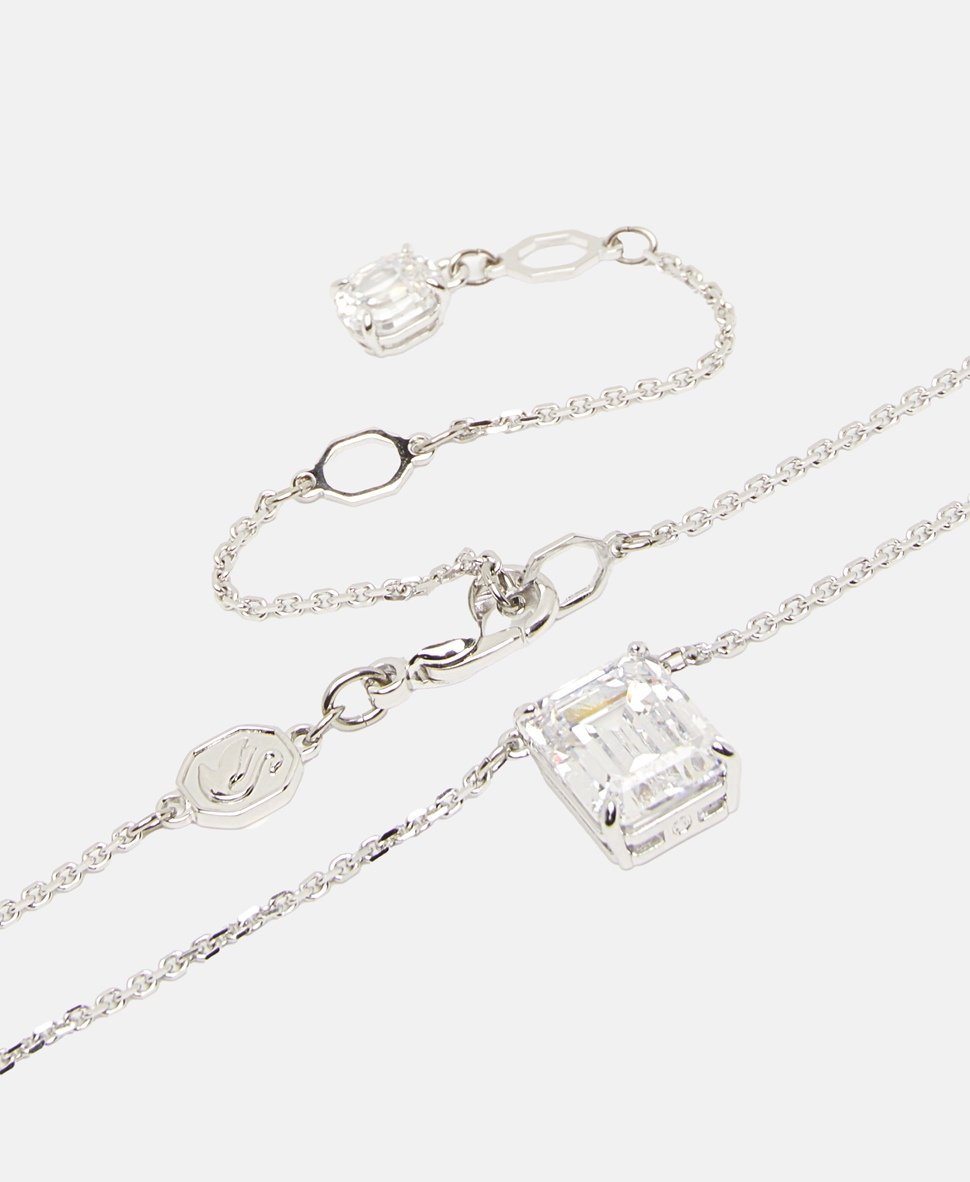 Swarovski řetízek s přívěskem Stříbrná 2