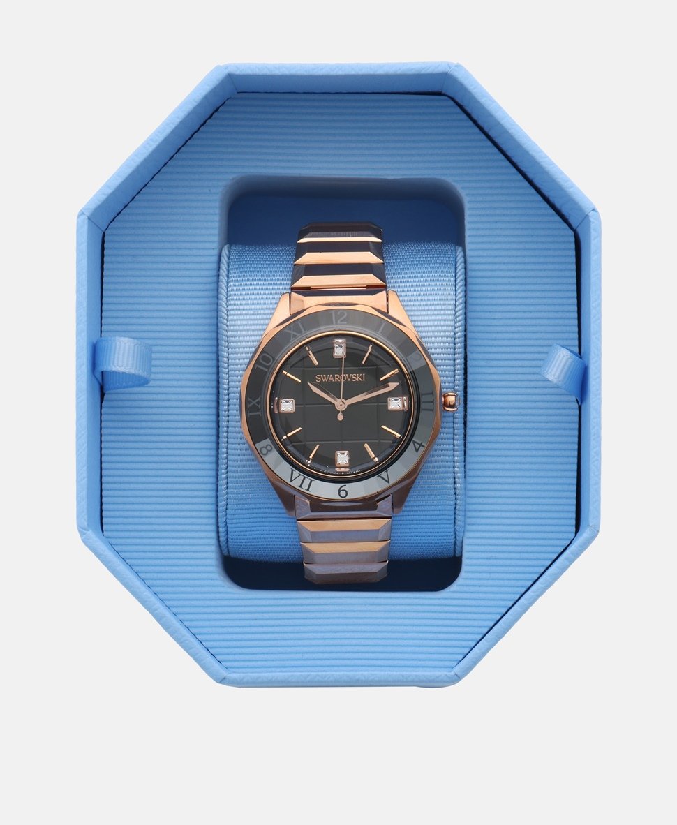 Swarovski hodinky Černá 4