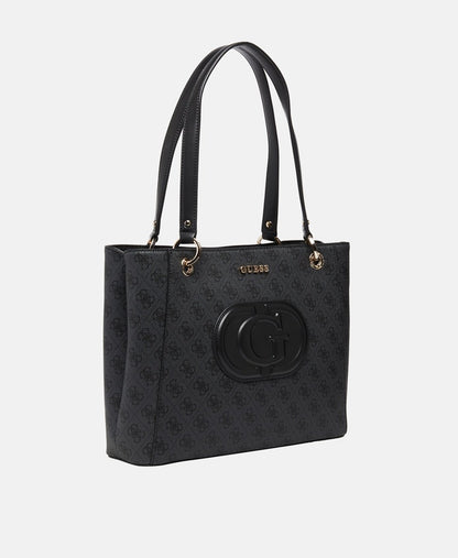 Guess kabelka tote Antracitová 1