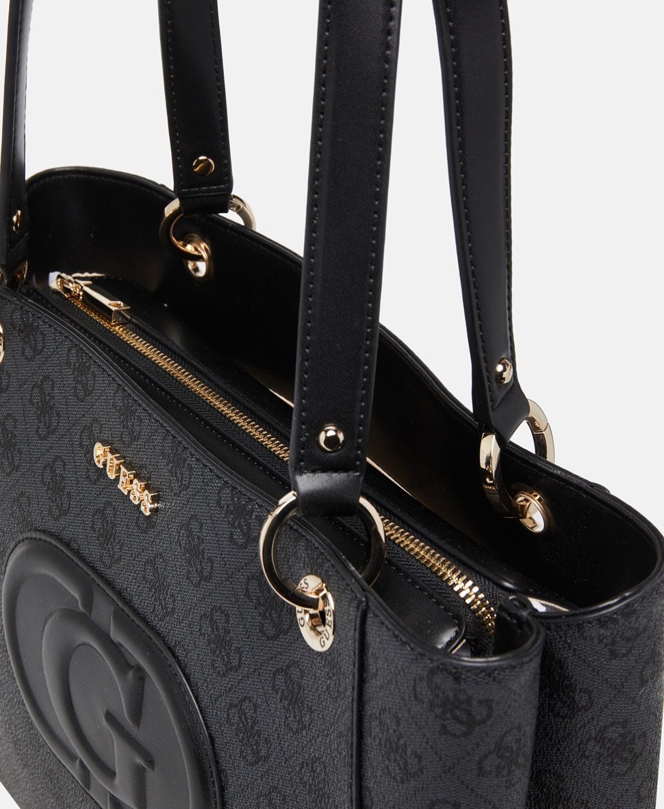 Guess kabelka tote Antracitová 2