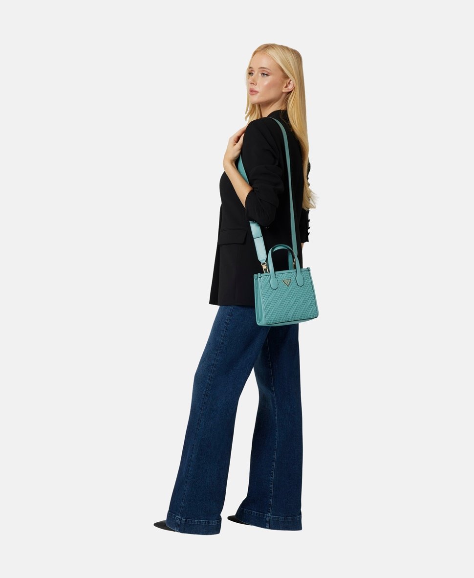 Guess kabelka Modrozelená 5