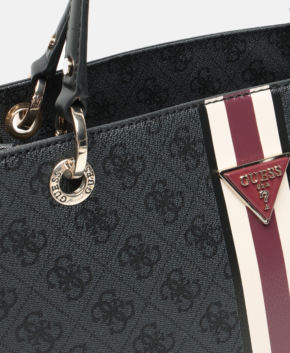 Guess kabelka tote Antracitová 2