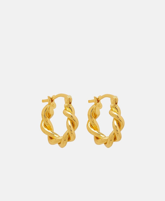 Lawrence Grey Jewelry Obručové náušnice Zlatá 1