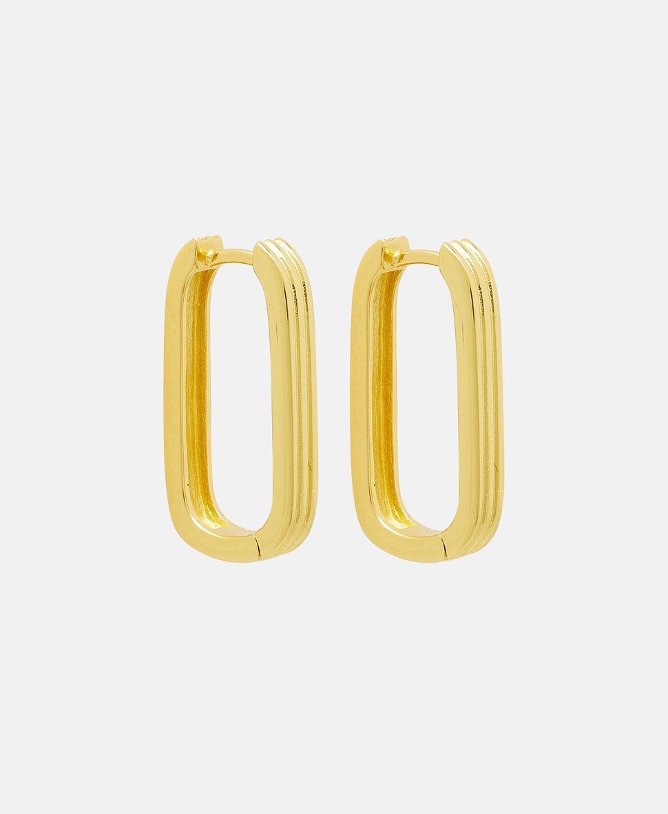 Lawrence Grey Jewelry Obručové náušnice Zlatá 1