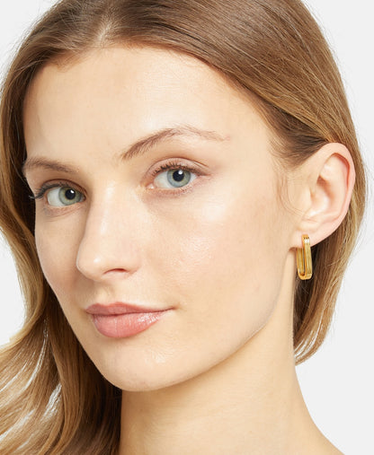 Lawrence Grey Jewelry Obručové náušnice Zlatá 3