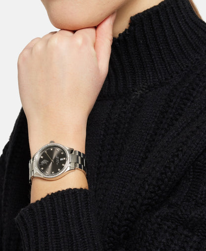 U.S. Polo Assn. hodinky s diamanty Stříbrná 4