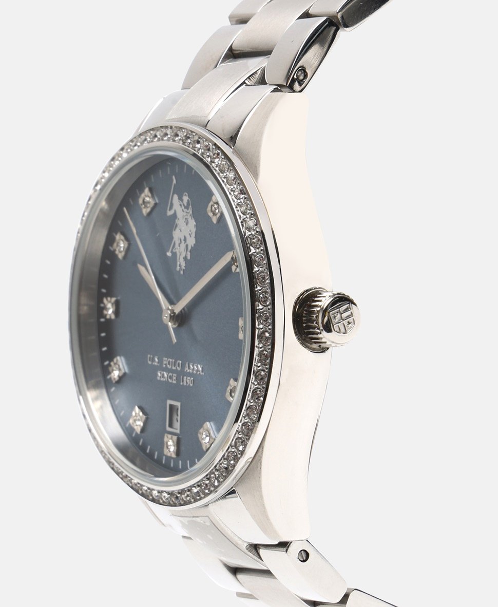 U.S. Polo Assn. hodinky Stříbrná 2