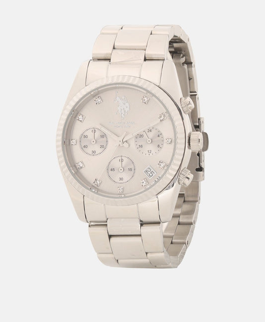 U.S. Polo Assn. hodinky Stříbrná 1