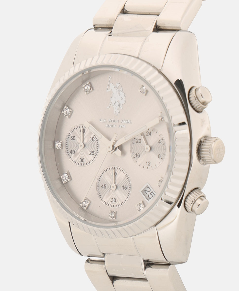 U.S. Polo Assn. hodinky Stříbrná 2