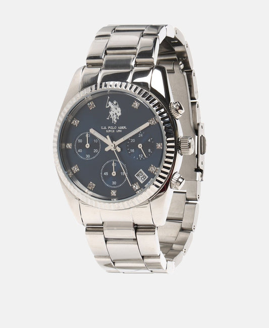 U.S. Polo Assn. hodinky Stříbrná 1