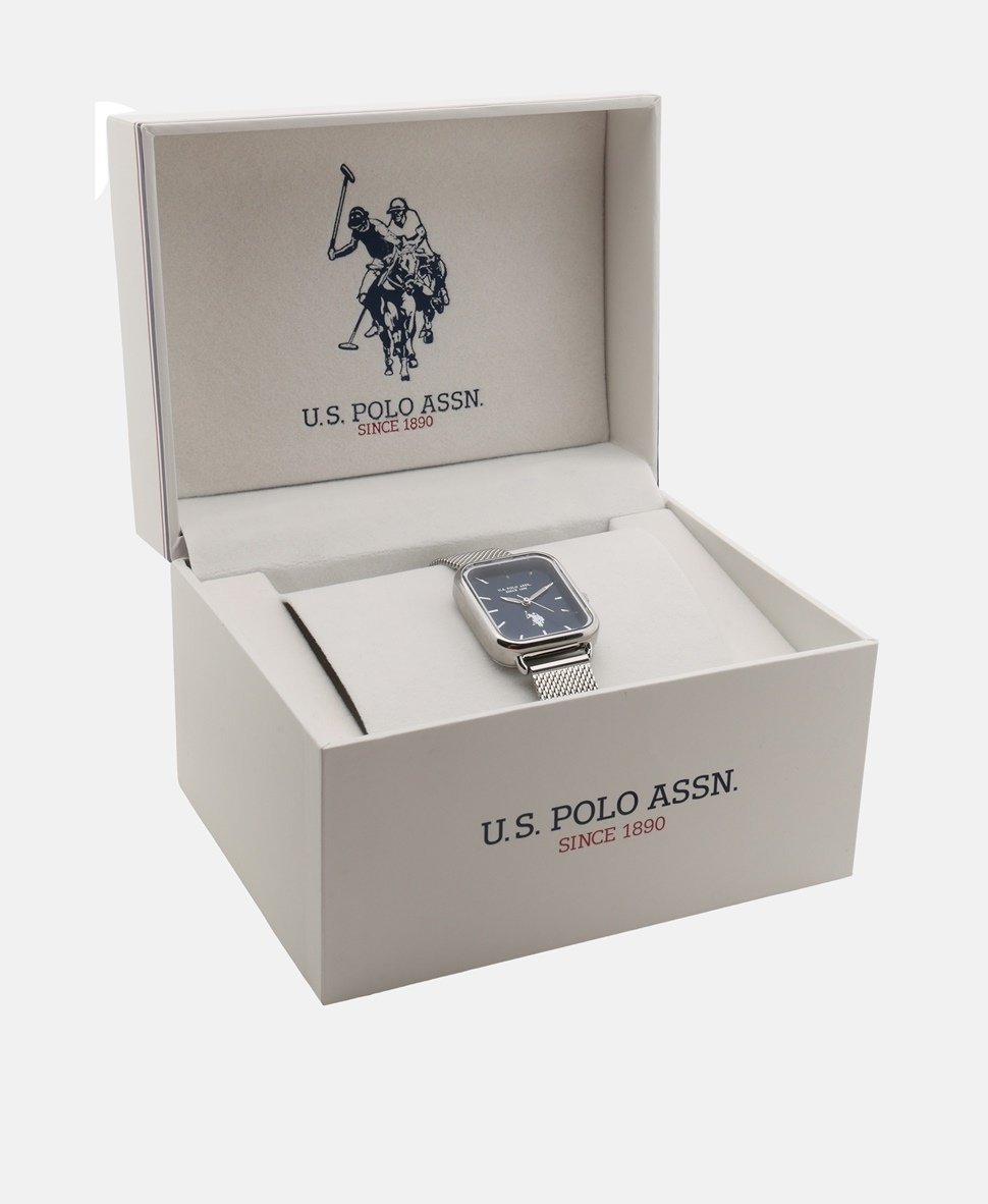 U.S. Polo Assn. hodinky Stříbrná 4