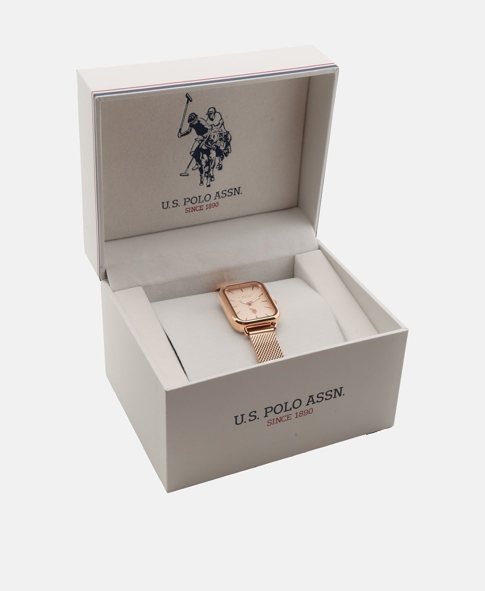U.S. Polo Assn. hodinky Růžově zlatá 4
