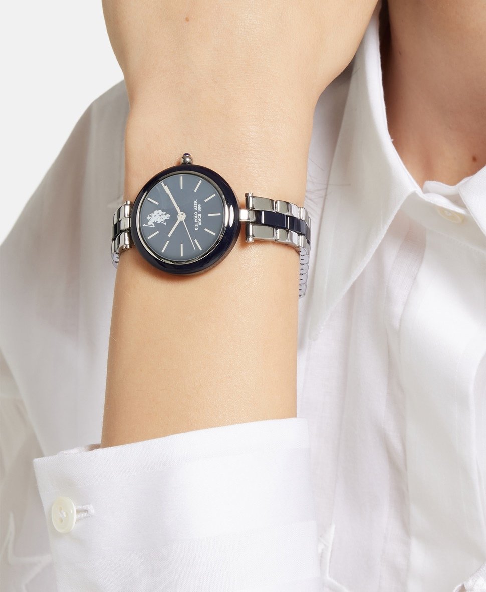 U.S. Polo Assn. hodinky Stříbrná 4