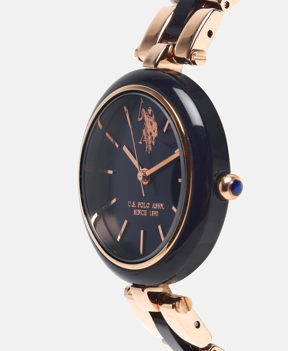 U.S. Polo Assn. hodinky Růžově zlatá 2