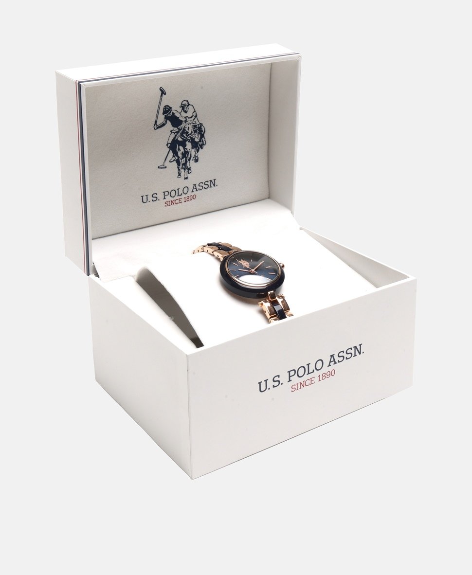 U.S. Polo Assn. hodinky Růžově zlatá 4