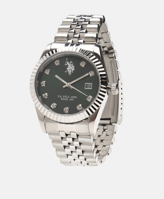 U.S. Polo Assn. hodinky Stříbrná 1