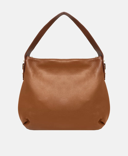 Anna Morellini kožená kabelka shopper Camel 4