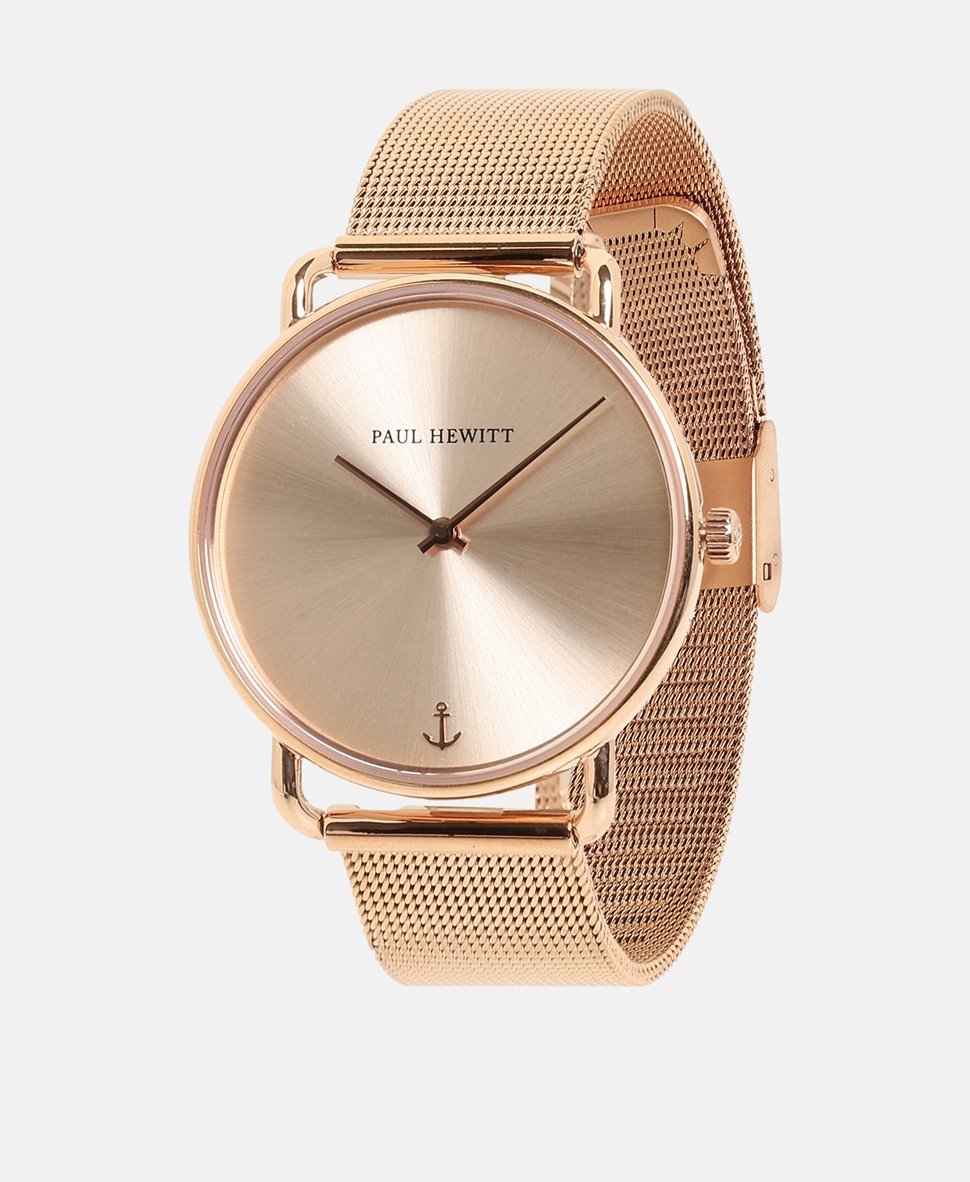 Paul Hewitt hodinky Růžově zlatá 1
