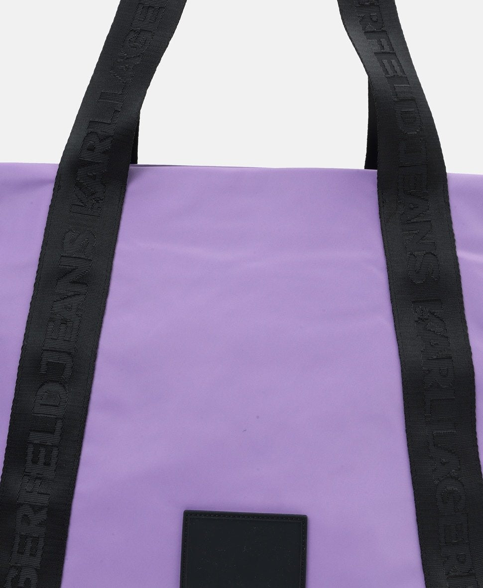 Karl Lagerfeld kabelka tote Lila 2