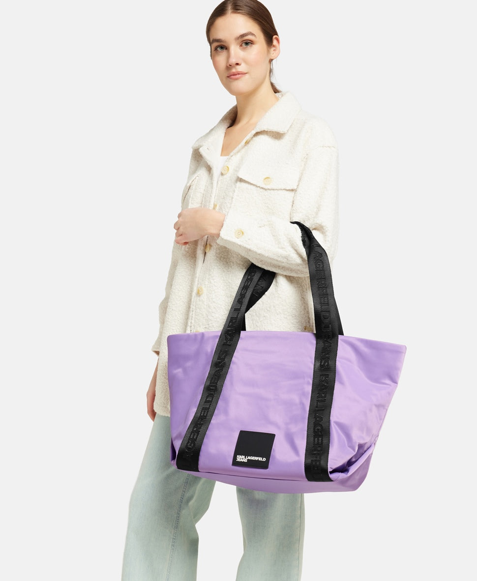 Karl Lagerfeld kabelka tote Lila 5