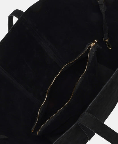 Santini Firenze kožená kabelka shopper Černá 3
