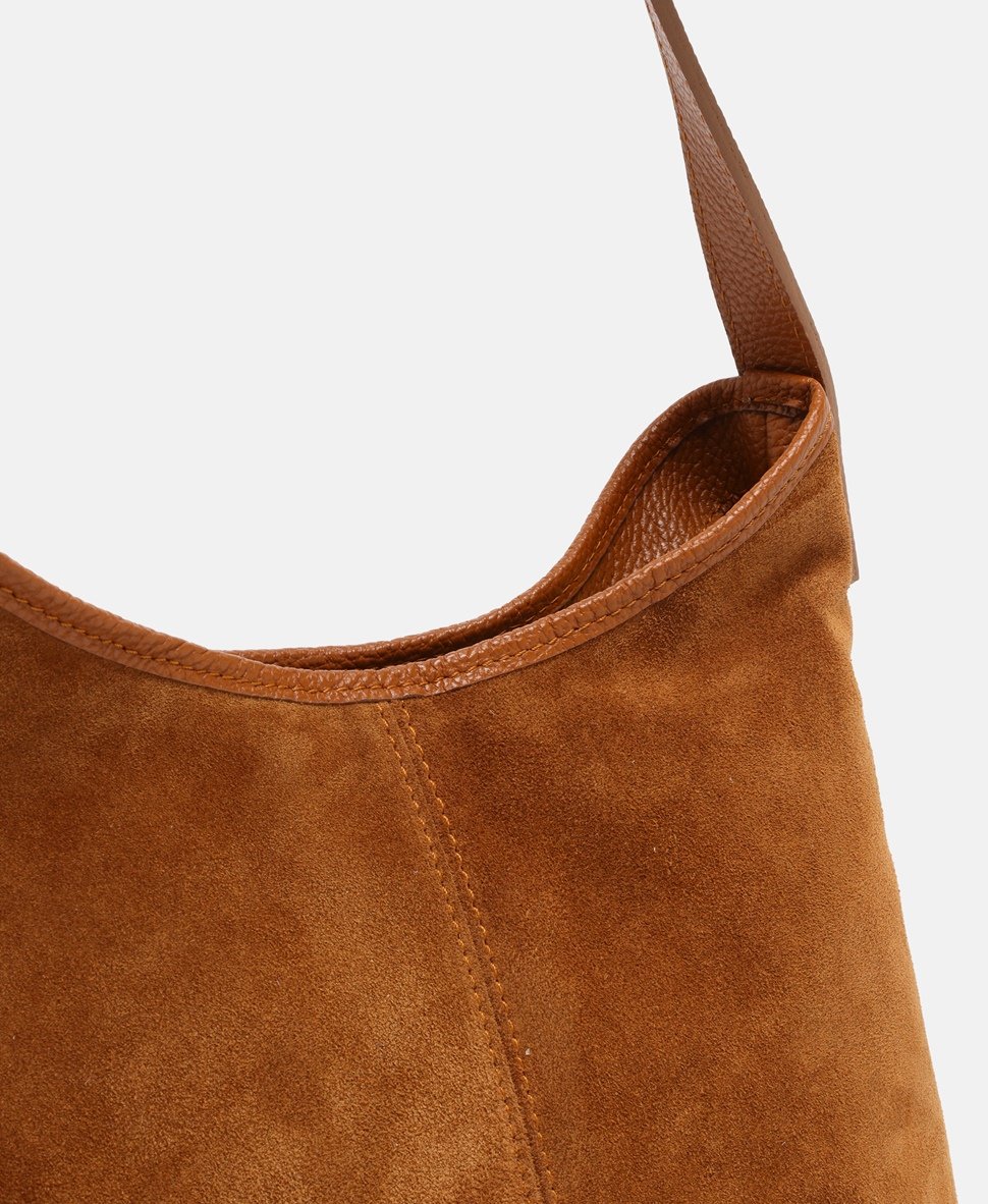 Santini Firenze kožená kabelka shopper Camel 2