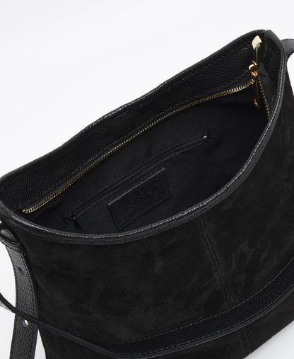 Santini Firenze kožená kabelka shopper Černá 3