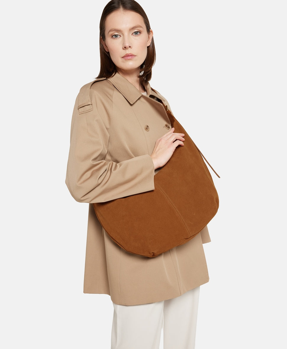 Santini Firenze Kožená kabelka přes rameno Camel 5