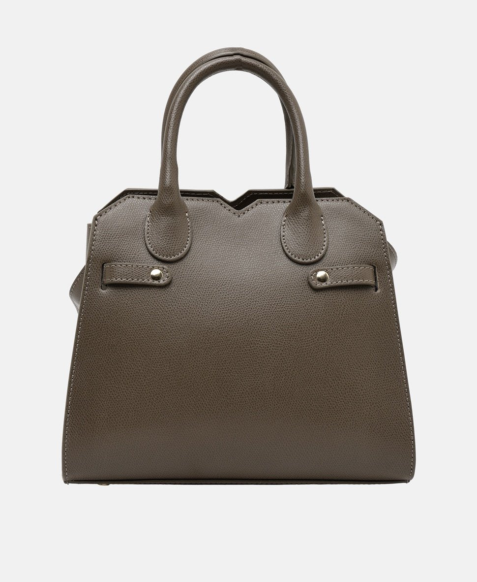 Santini Firenze kožená kabelka Taupe 4