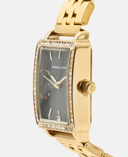 Isabella Ford hodinky s diamanty Zlatá 2
