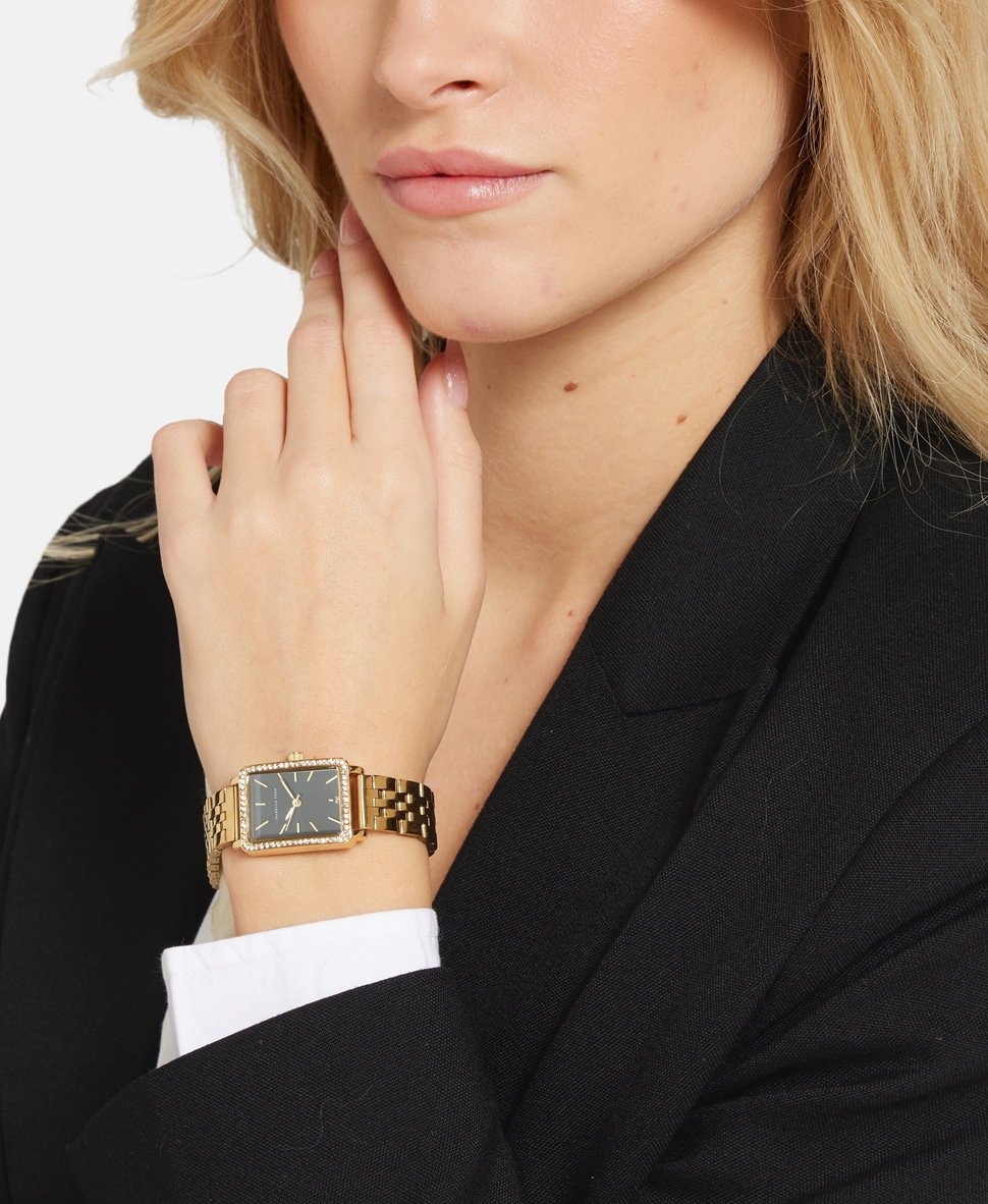 Isabella Ford hodinky s diamanty Zlatá 5
